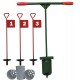 Home Golf Practice Set - Holecutter, 3 Pins & Cups 