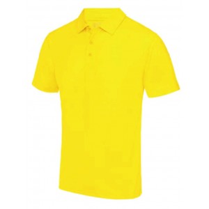 ***CLEARANCE - JC040 - Sun Yellow Cool Polo Shirt - Med - 1 ONLY AVAILABLE***