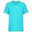 ***CLEARANCE - SS031 - Kids Azure Blue T-Shirt - Aged 5-6 Years - 1 ONLY AVAILABLE***