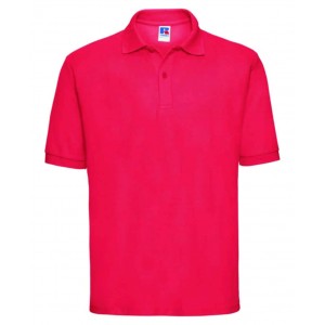 CLEARANCE J539M Bright Red Polo LARGE 1 ONLY AVAILABLE