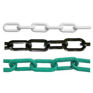 8mm Plastic Chain - Internal Dimensions 49mm X 29mm (25 Mtr. Bag)