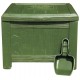 Plastic Divot Box - Green - Complete With  Scoop