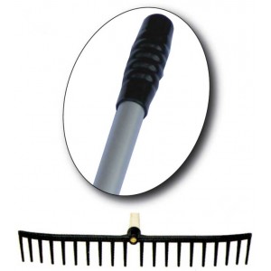 Plastic Rake Head With 60" Aluminium Handle