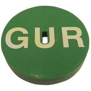 Standard Hole Cup Cover With Gur Text