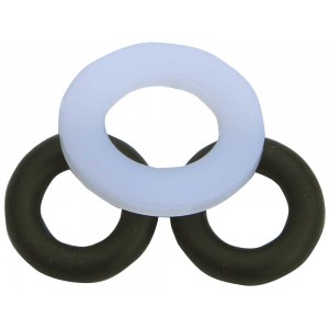 Replacement Rubber Grommet - 2 Rubber Rings & Washer