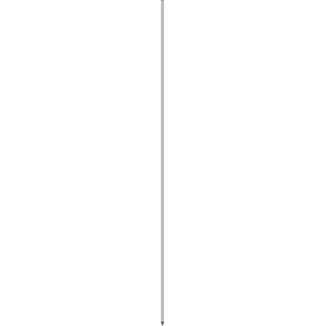 6ft PVC Football Corner Post With Pointed End (For Use With Tie Flags)