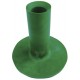 Medium Rubber Tee - Green - 50mm 