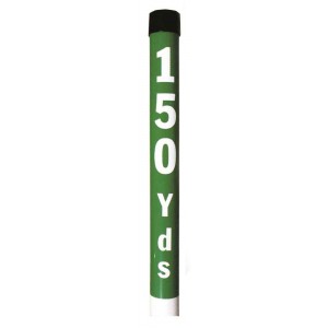 Plastic Yardage Post 2" Dia. X 36" Long With Spike