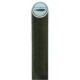 Recycled Brown Plastic Yardage Post - Logoed