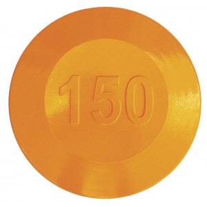 Aluminium Fairway Yardage Marker - Yellow - 150 Yards