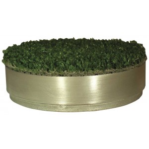 Winter Size Aluminium Hole Cup Cover C/W Artificial Grass