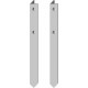 Ally Angle Stake - 52" for 16X12 18X12 24X12 Sign (pair)