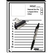 Converstion Kit - 50 Paper Record Sheets With Velcro Pen & Grip Clip