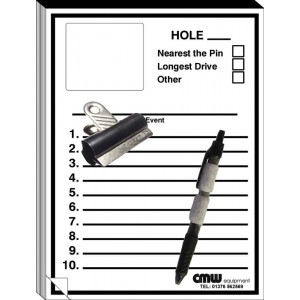 Converstion Kit - 50 Paper Record Sheets With Velcro Pen & Grip Clip