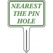 Nearest The Pin / Longest Drive - 7x5 Standard Sign